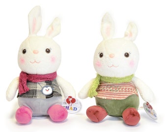 Rabbit Toy, Bunny Toy, Rabbit Stuffed Animal, Waldorf Rabbit Toy, Waldorf Bunny, Rabbit Plushie, Easter Bunny, Toddler Gift, Nursery Decor