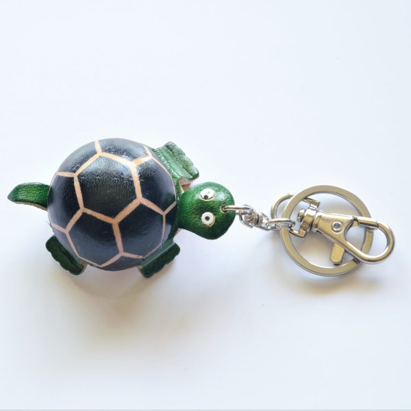 Sea Turtle Key Ring, Sea Tortoise Lover, Scuba Gifts Keychain, Sea Life Key Ring, Turtle Keychain for Grandma, Tortoise Bag Charm Keychain