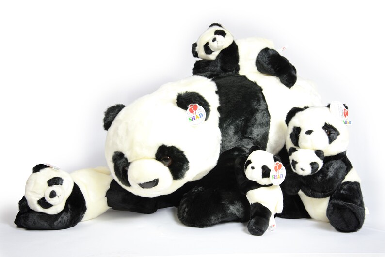 Cute Kawaii Fat Round Panda Plush Cute Stuffed Animal Toys | Etsy