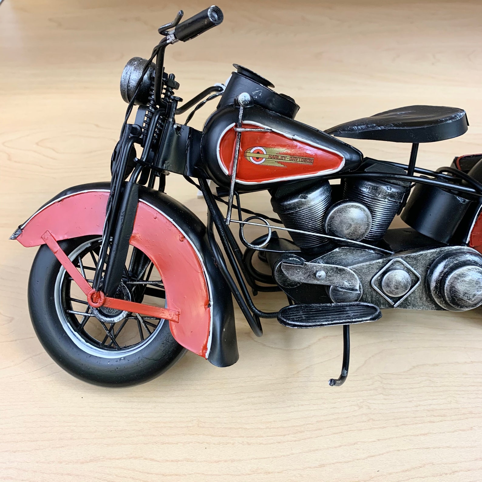Handmade Classic Vintage Motorcycle Décor/Antique Holiday | Etsy