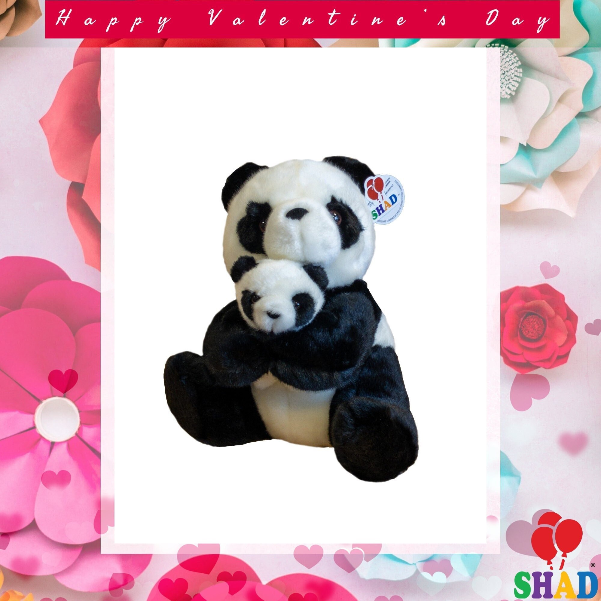 Valentinstag Panda Bär, Valentinstag Plüschtiere, Gefüllter Panda