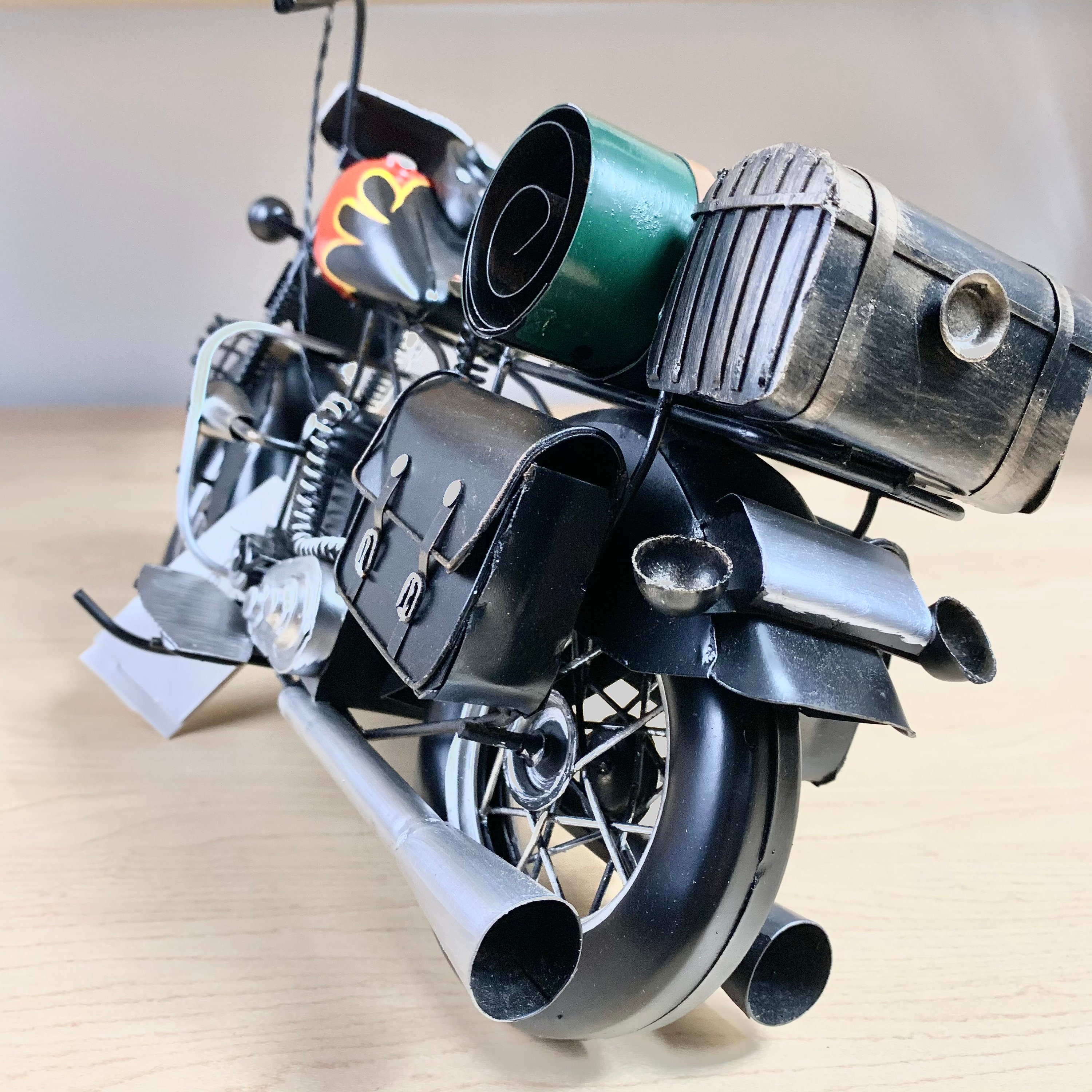 Handmade Classic Vintage Motorcycle Décor/Antique Holiday Etsy