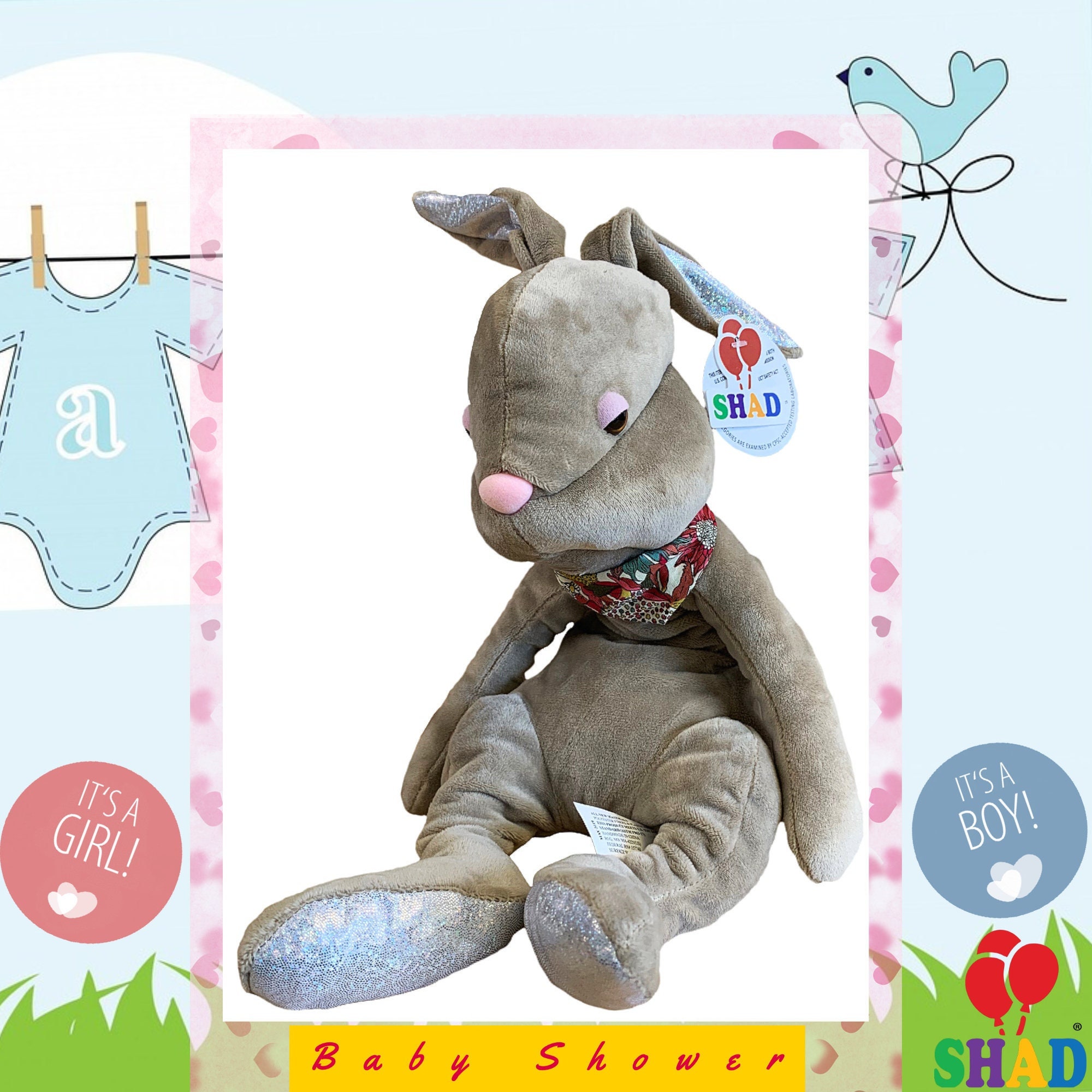 Fox Plush Toy Stuffed Animal Cute Soft Toy For Birthday Safe Handmade By  SHAD