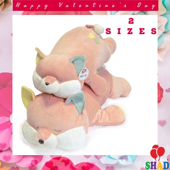 Fox Plush Toy Stuffed Animal Cute Soft Toy For Birthday Safe Handmade By  SHAD