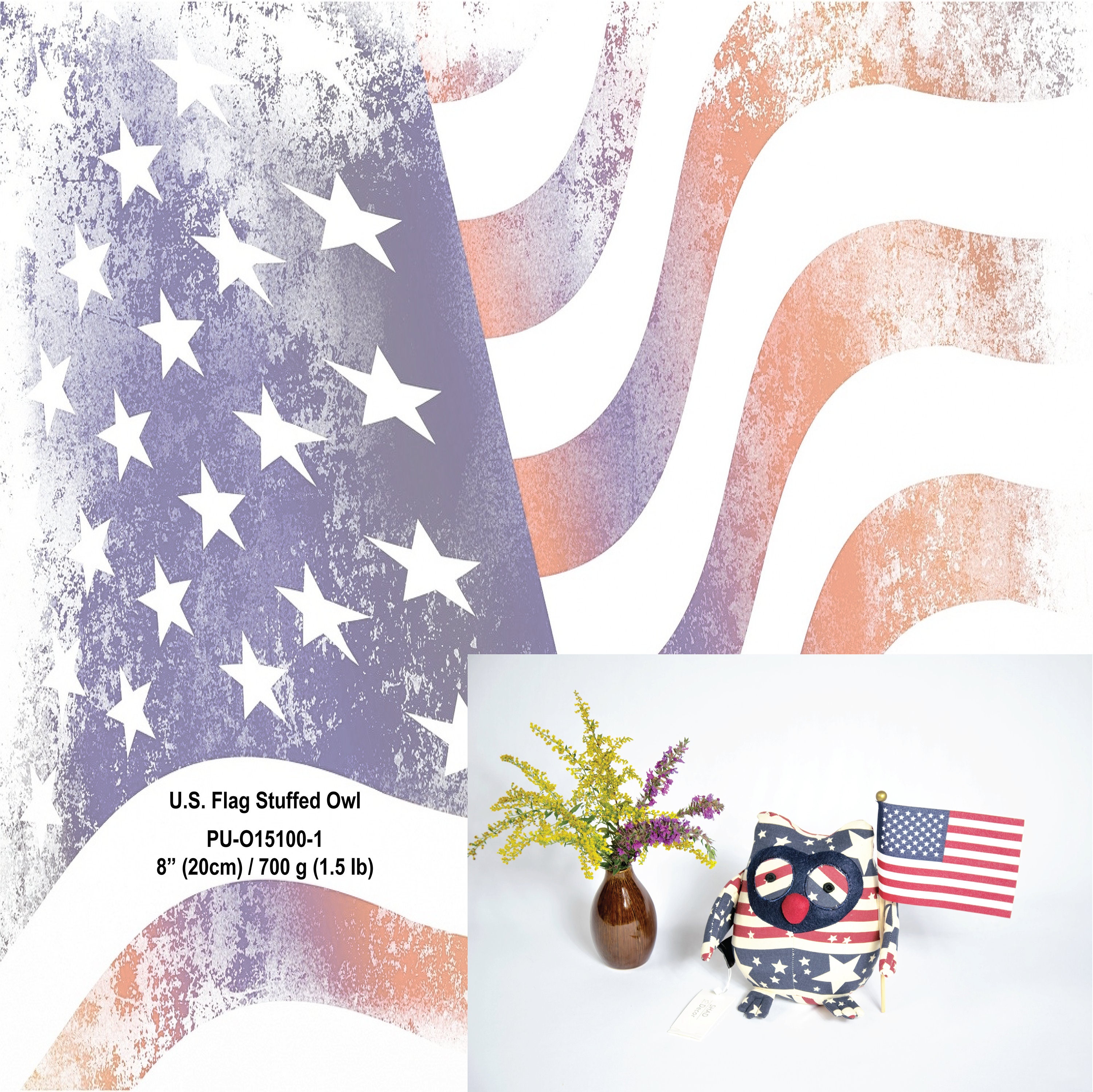 Memorial Day Gift Memorial Day Owl Patriotic Décor Gift God Etsy