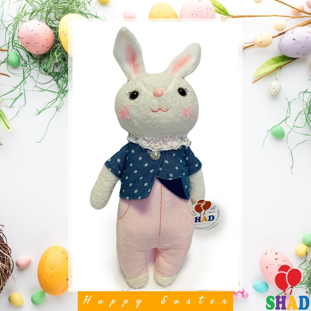 Mignon lapin oreillers peluches jouets animaux en peluche lapin poupées  doux kawaii lapin jouets pour enfants filles femmes petite amie à