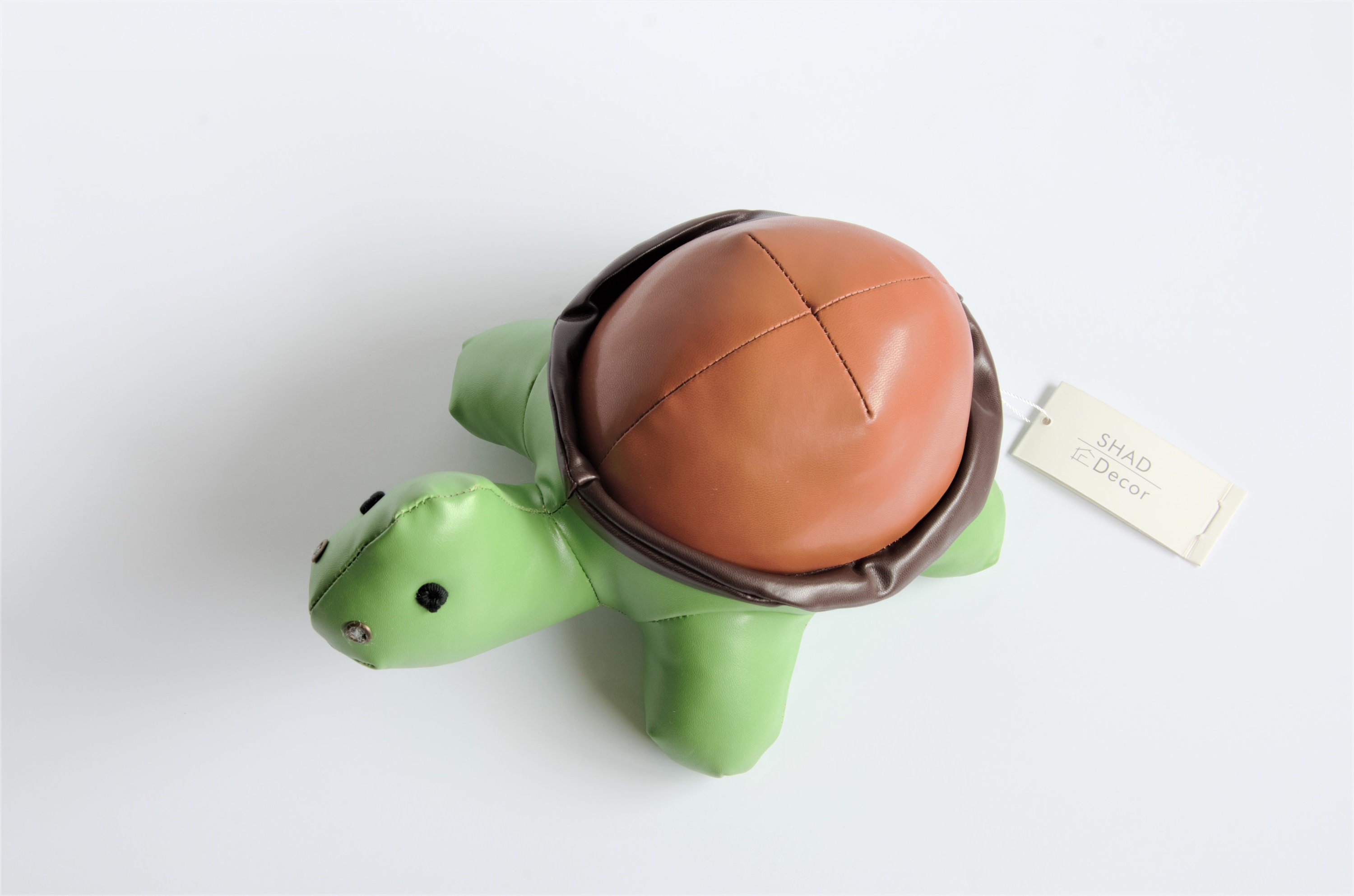 Handmade Leather Turtle Stopper Ottoman Room Decor Door - Etsy