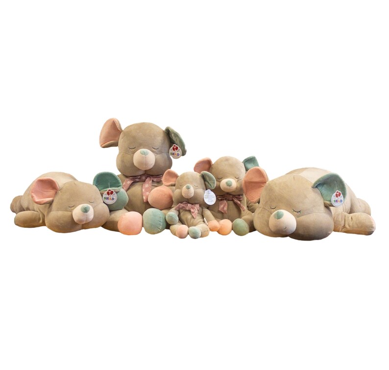 brown mouse stuffed animal