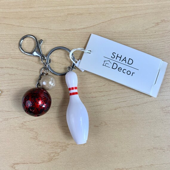 Bowling ball keychain sale