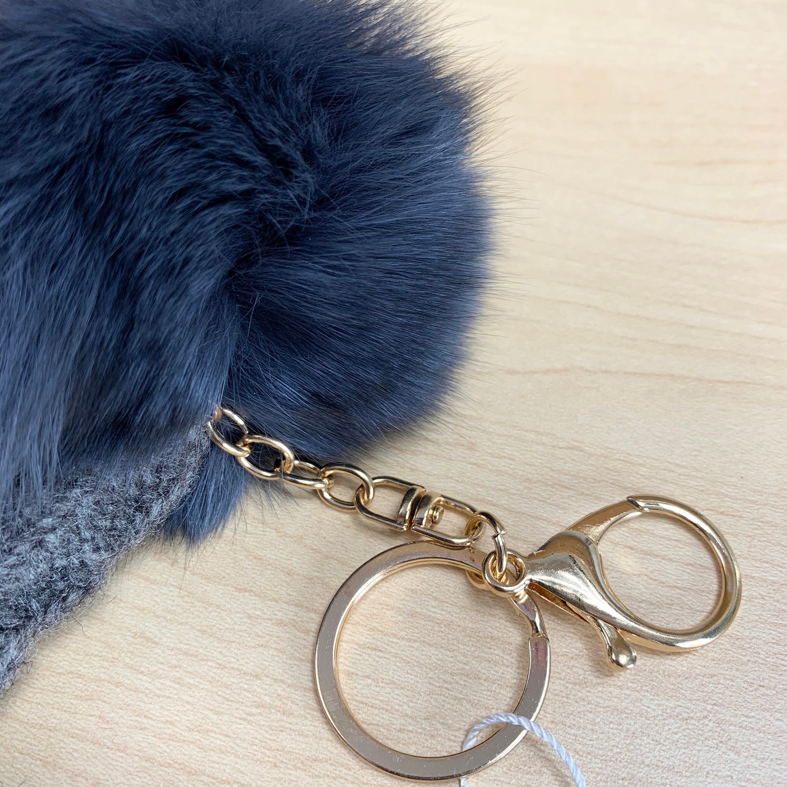 Cotton Beanie Keychain With Extremely Soft Pom-pomhandmade - Etsy UK