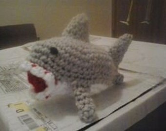 Small Crocheted Shark