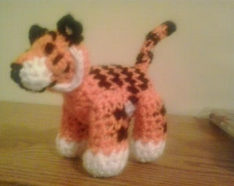 Small Crochet Tiger