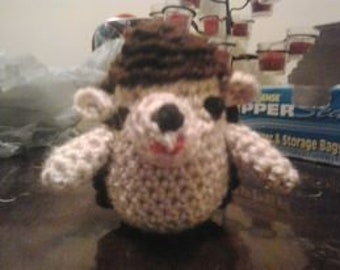 Small Crocheted Hedgehog