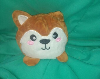 Tee Turtle Reversible Husky Plushie