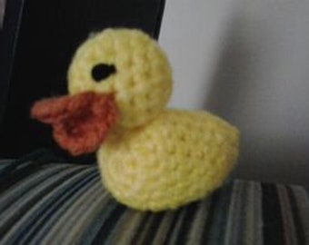 Small Crocheted Duck