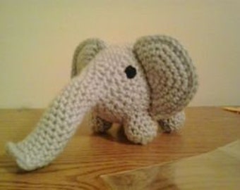Small Crocheted Elephant