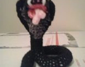 Small Crocheted Cobra