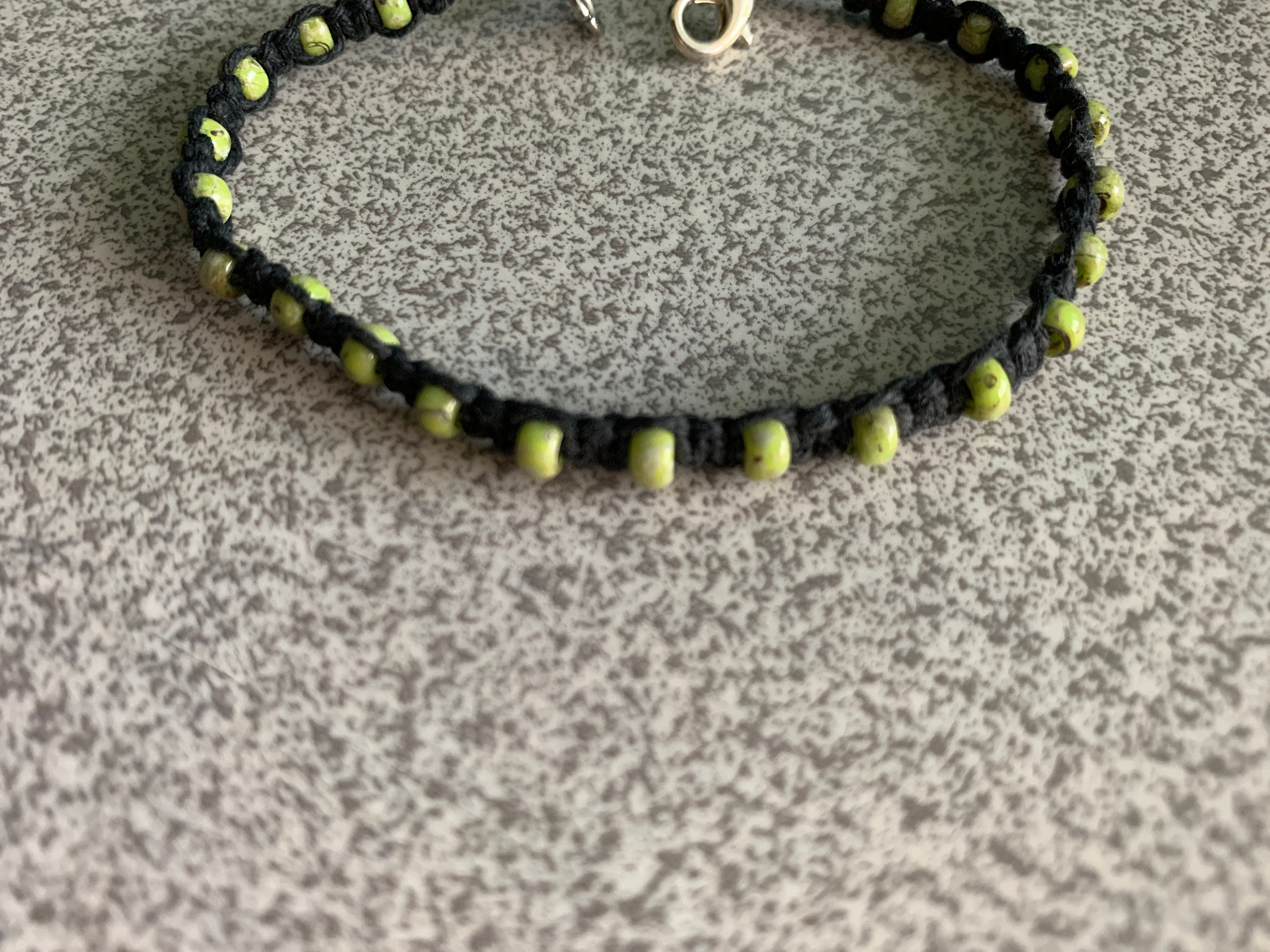 BLACK COLOUR Bcgeraldeine Bracelet Green main image 1