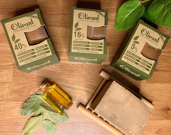 Olivant Aleppo-zeep 200 g, 5, 16, 40% laurierolie