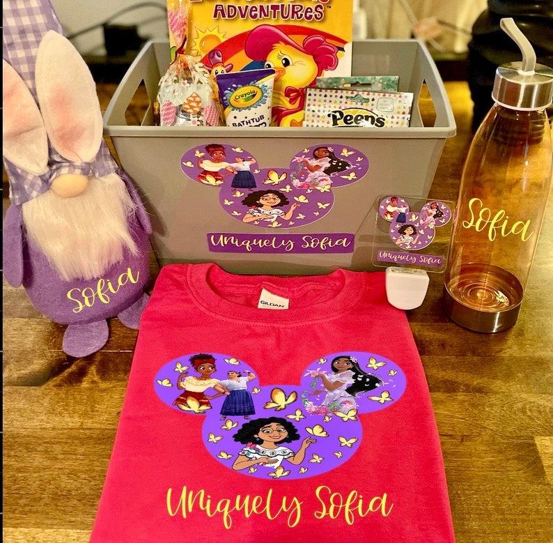 Personalized Girls Disney Encanto Premade Filled Easter Gift Basket Etsy