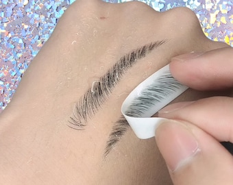 Eyebrow Tattoos Temporary waterproof Microblading eyebrow tattoos