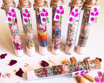 RITUAL WICCA BATH / Aromatic Bath / Herbal Bath / Magic Bath / Bath Salts / Enchanted Bathroom / Himalayan Salt / Witch Bath / Ritual