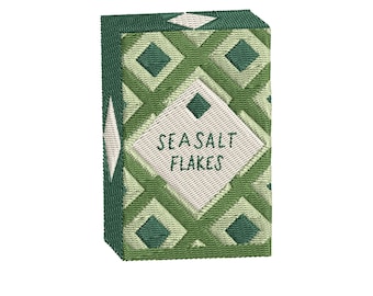 Sea Salt Flakes Embroidery Design: Trendy Embroidery  - DIGITAL FILE - 4 x SIZES