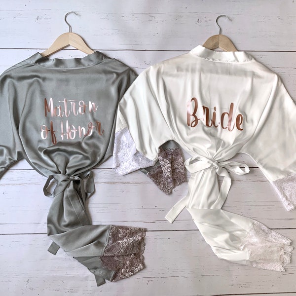 I Do Crew Robes Etsy