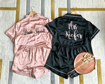 Bride squad satin pjs new arrivals