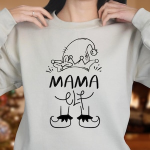 Anpassen Familie Elfe Weihnachtsbündel Schwester Elfe Bruder Elfe Mama Elfe Papa Elfe Weihnachten Png SVG Digital Cut Datei dtf dtg Cricut Silhouette