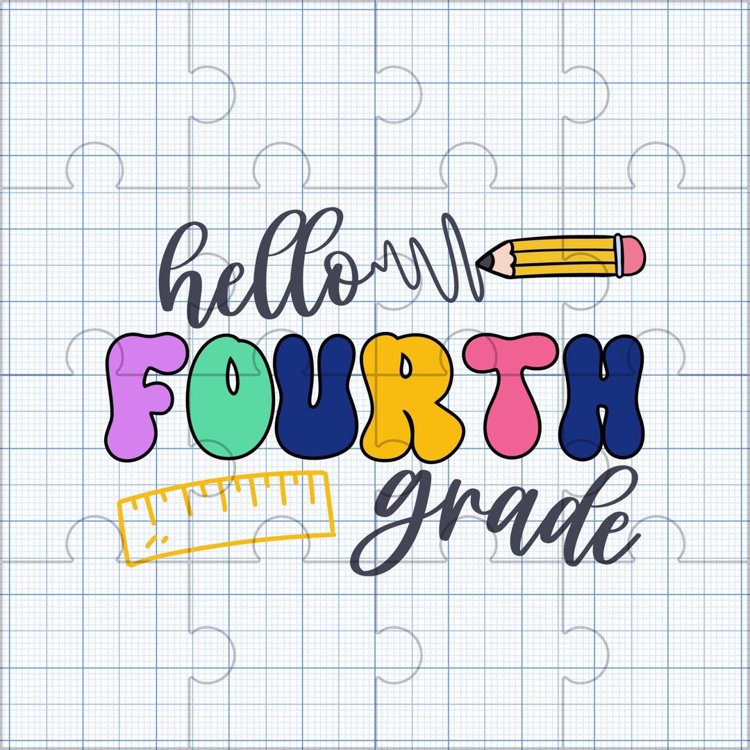 Hello Grade R Fourth Grade Back to School Hello Grade Bundle PNG Kindergarten, First ...