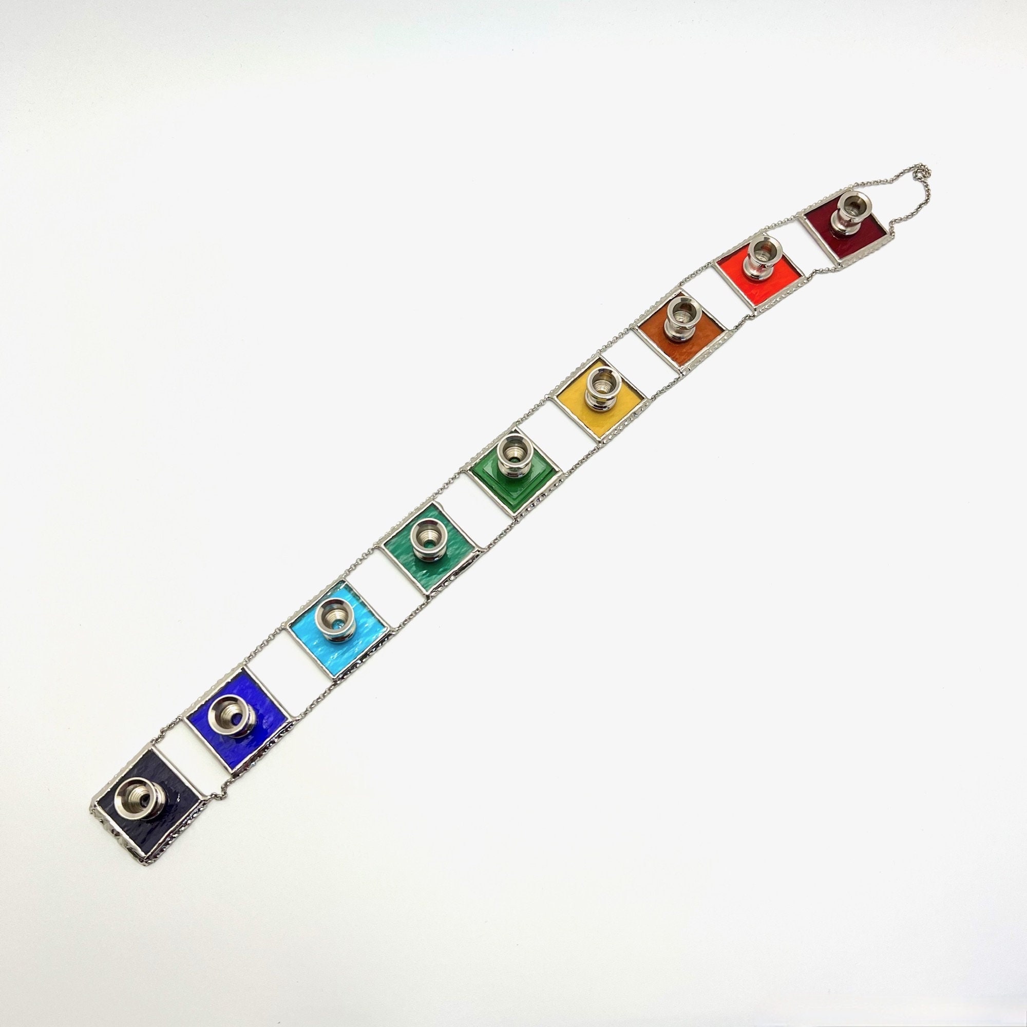 Modular Hanging Menorah Chain Etsy