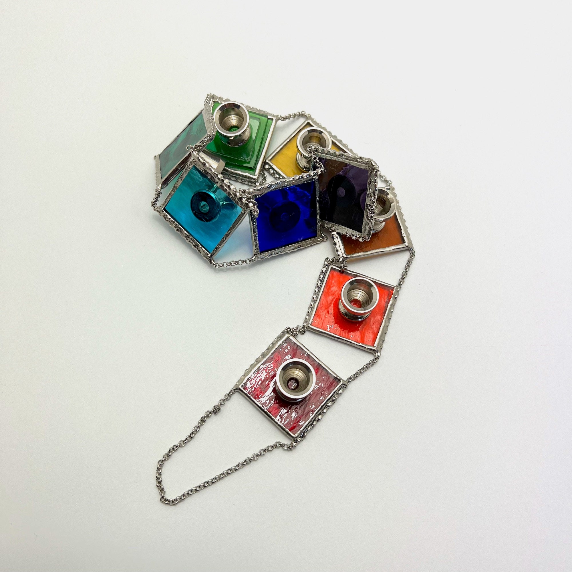 Modular Hanging Menorah Chain Etsy