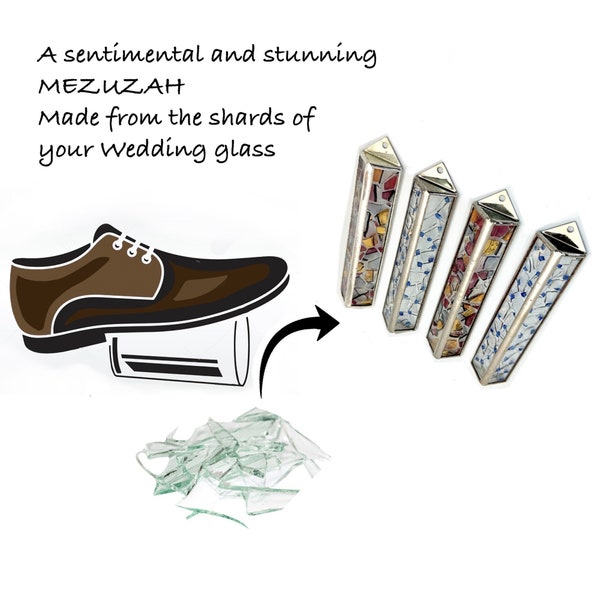 Broken Glass Wedding Art Etsy