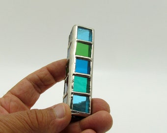 Ombre Glasmalerei-Panel Mesusa