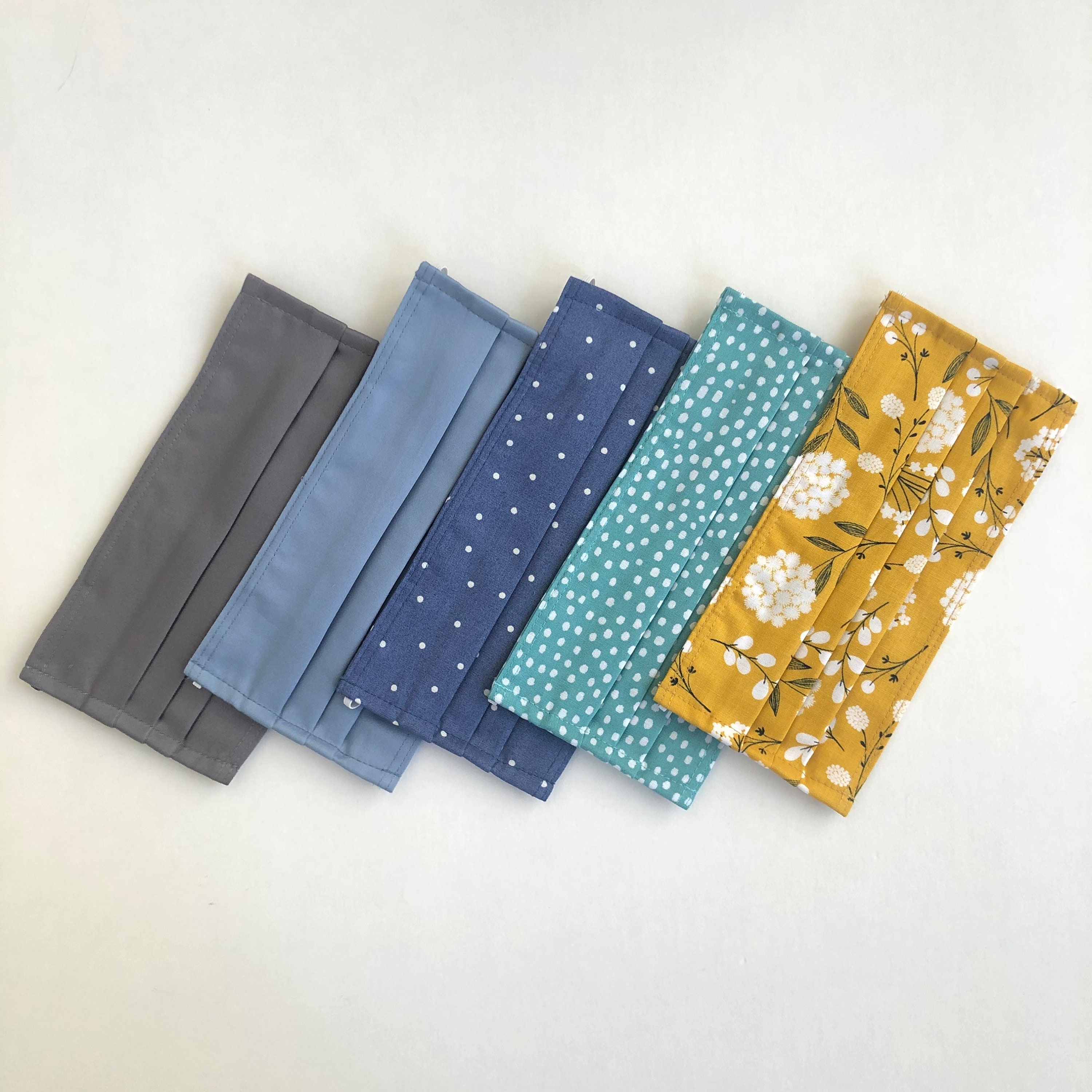 Cotton Face Mask with Nose Wire: Reusable Cloth Mask