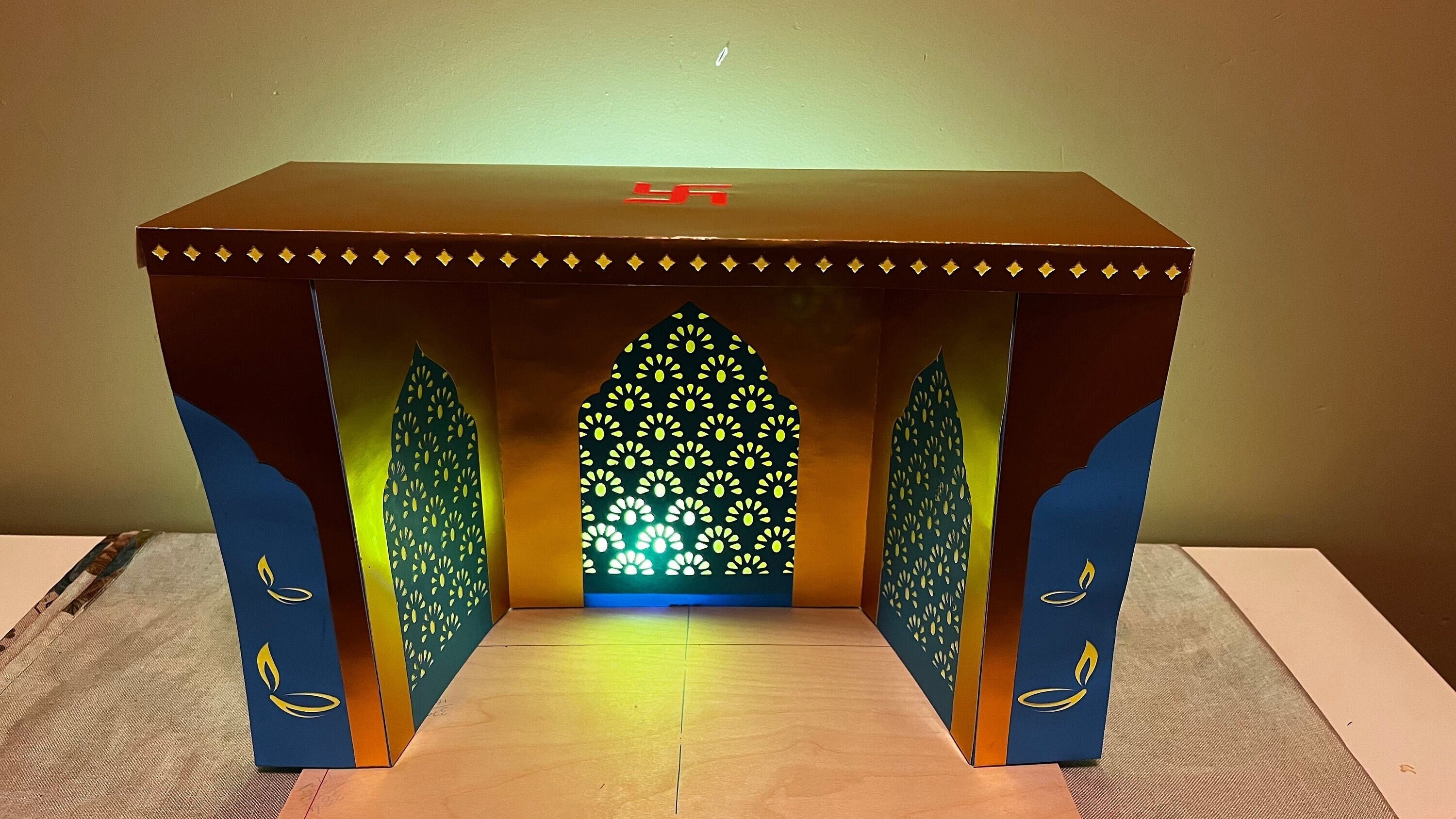 Swaroop, ARAS Eco Friendly & Foldable, Ganpati Makhar Cardboard