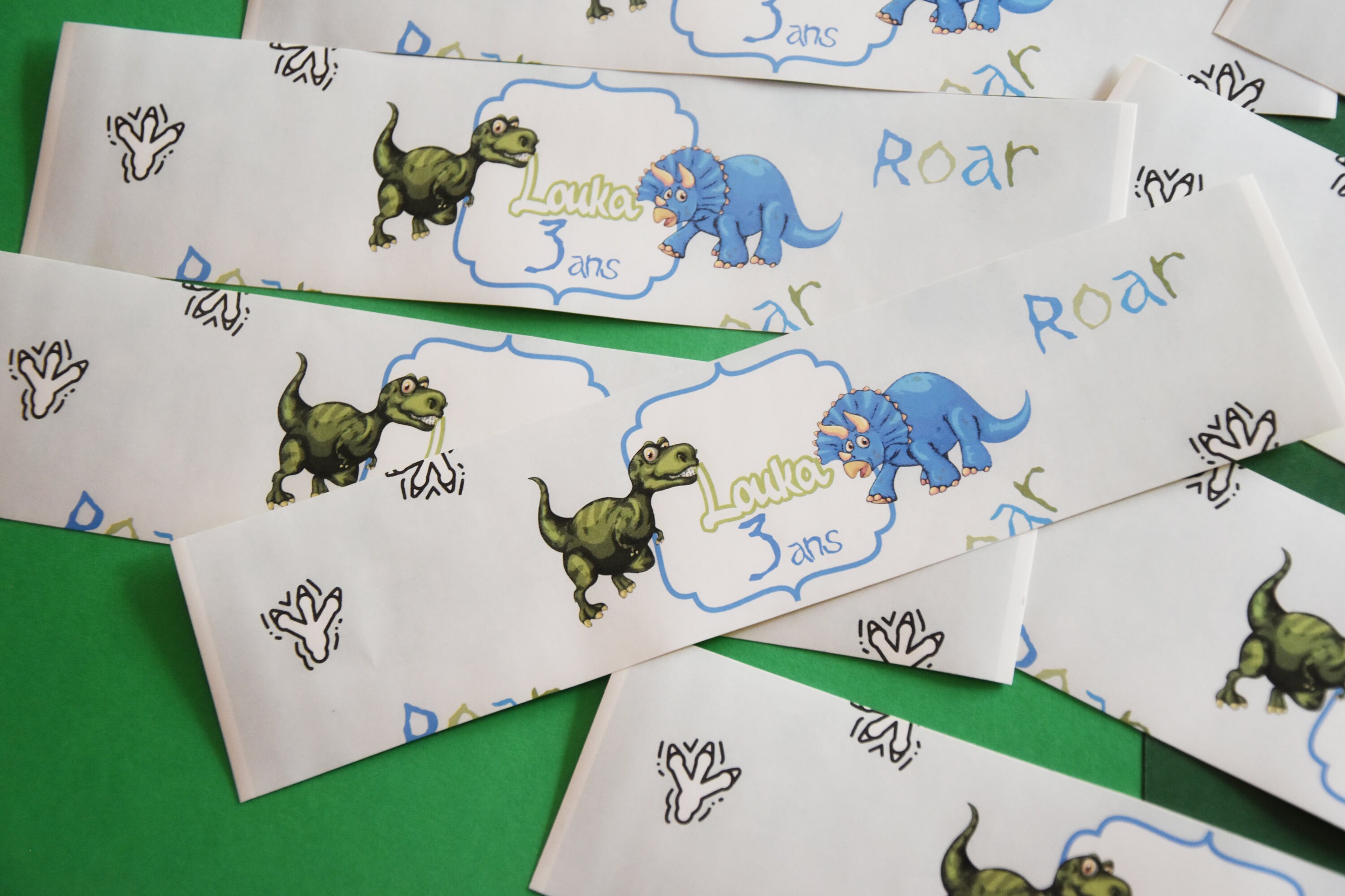 Lot de 10 Étiquettes Bouteilles d'eau