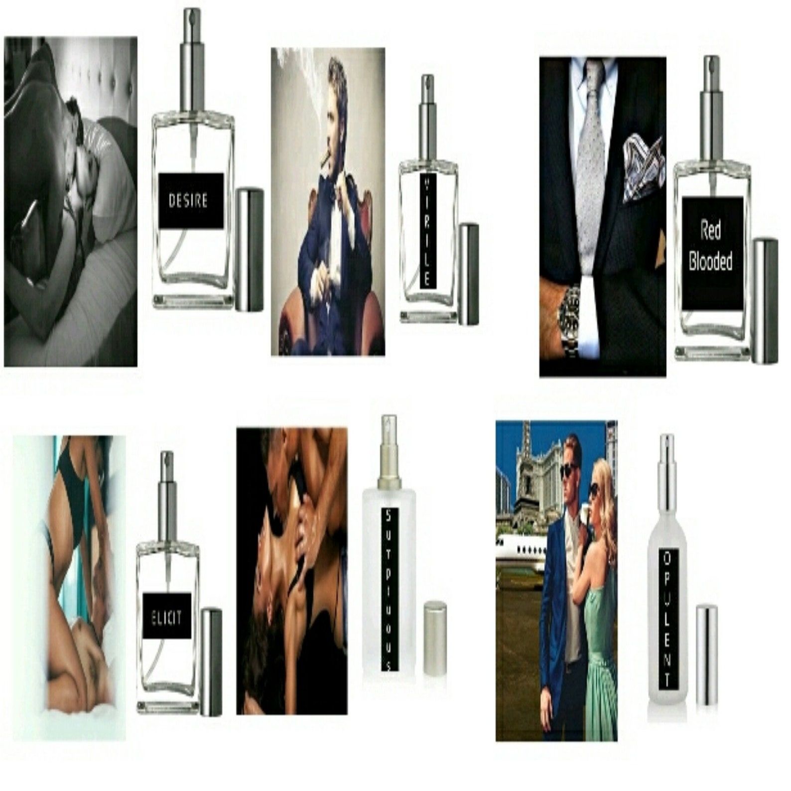 Men's Sampler Cologne Box Cologne Sample Pack Natural Etsy