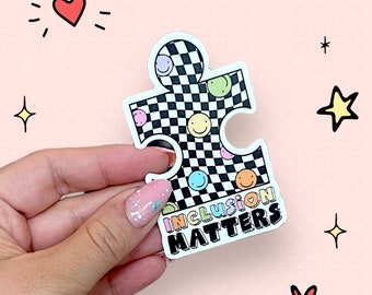 Inclusion Matters Sticker - 2.5 inches - Vinyl Sticker - waterproof - Teacher - Behavior Analysts - Special Education