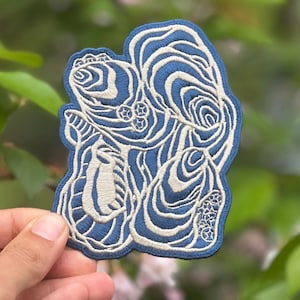 Oyster Patch / Iron-On Large