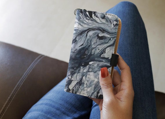 7 PLUS Marble RFID Phone Wallet Case iPhone X Se Galaxy Note Art Gift 7 6 5 8
