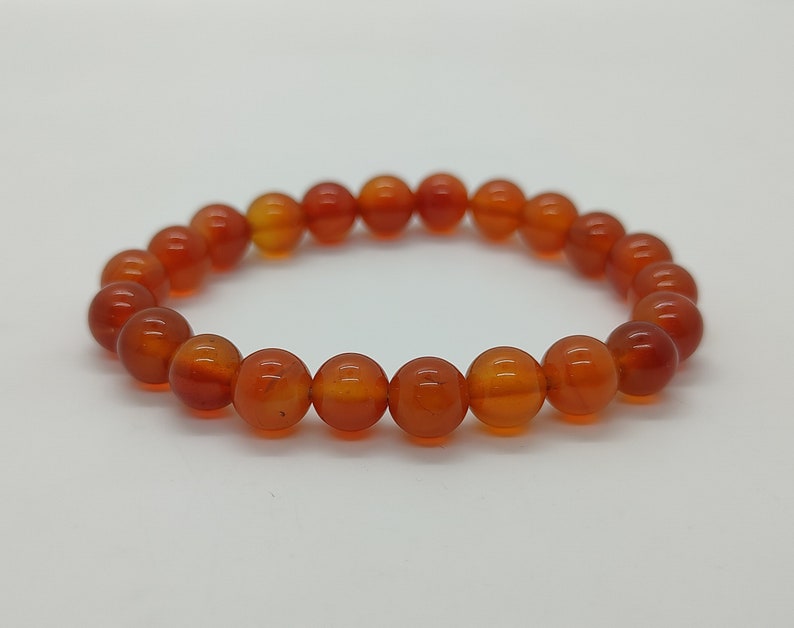 Energy Bracelet Root Chakra Bracelet Mala Bracelet Bracelet Meditation Bracelet Healing Crystal Bracelet 8 mm Red Carnelian Bracelet