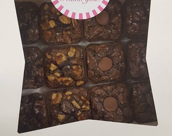 Fudgy Brownies Dozen Assorted