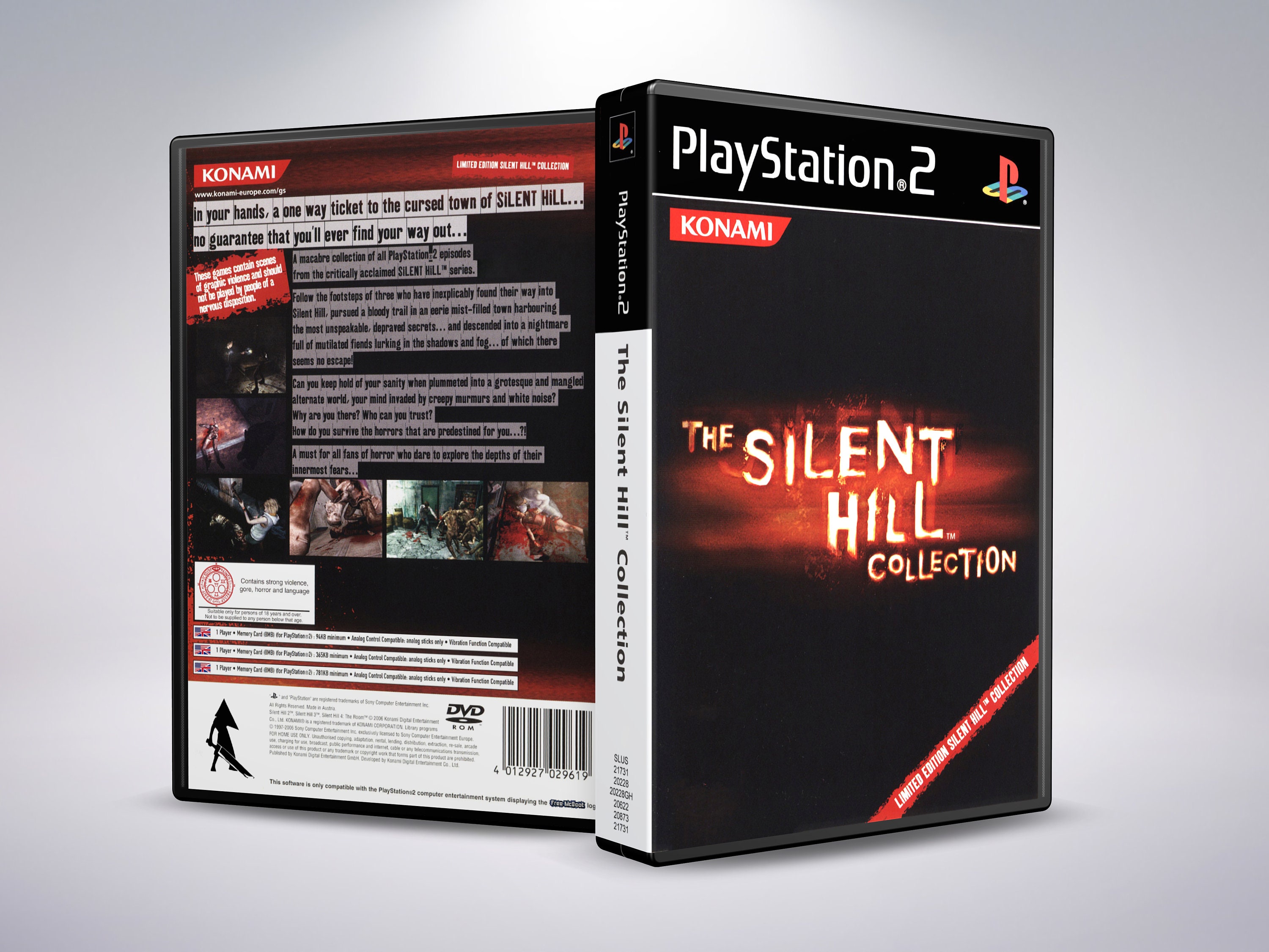 Silent Hill 3 REPRODUCTION Art Only No Disc No Case Ps2 -  Israel