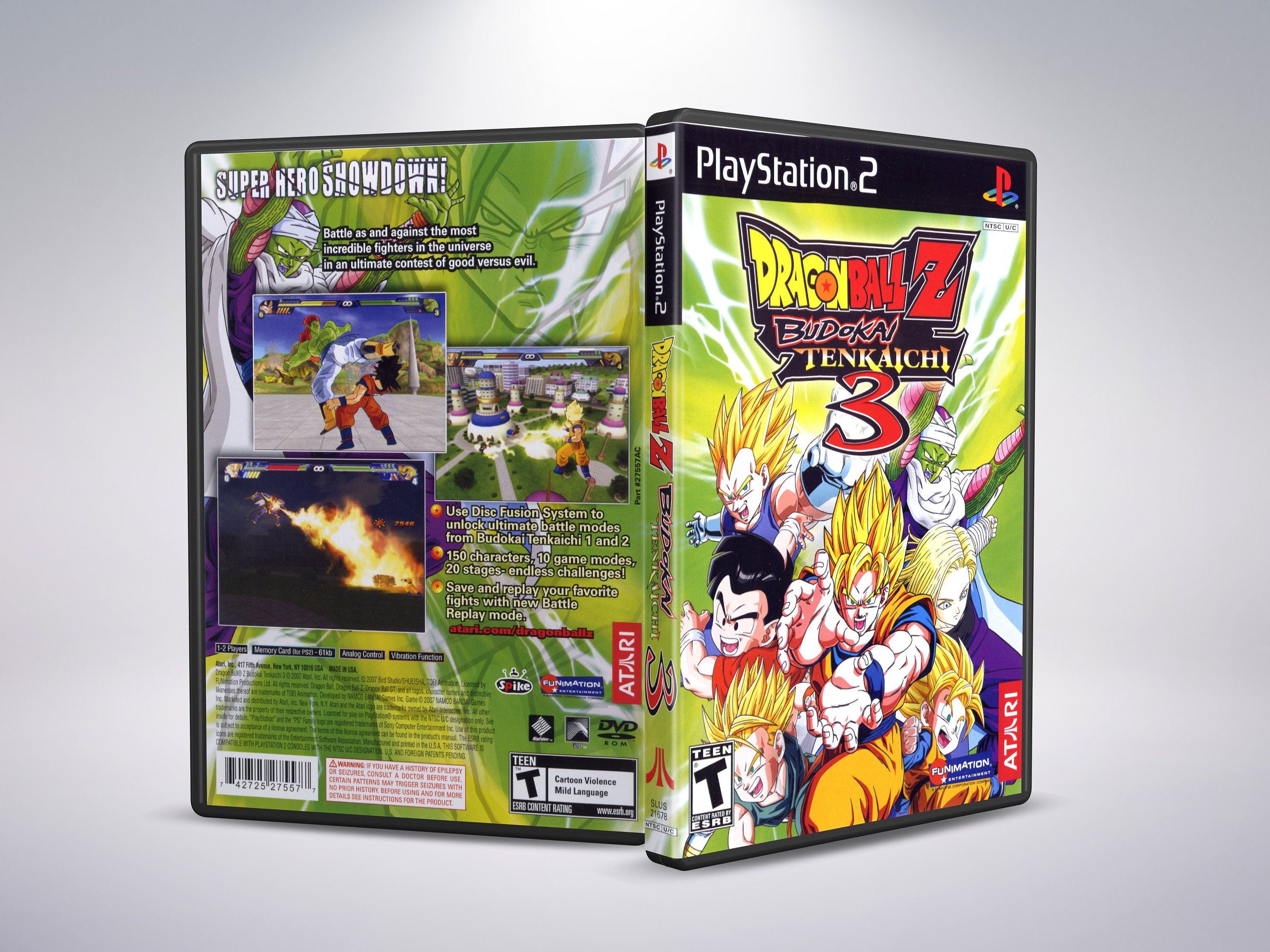 Sony Playstation 2 Custom Dragonball Z Budokai Tenkaichi 3 DVD | Etsy