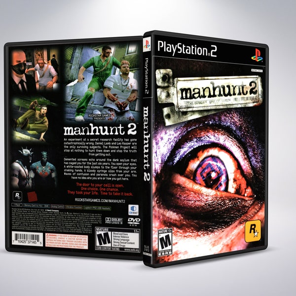 Ps2 Manhunt 2 - Etsy