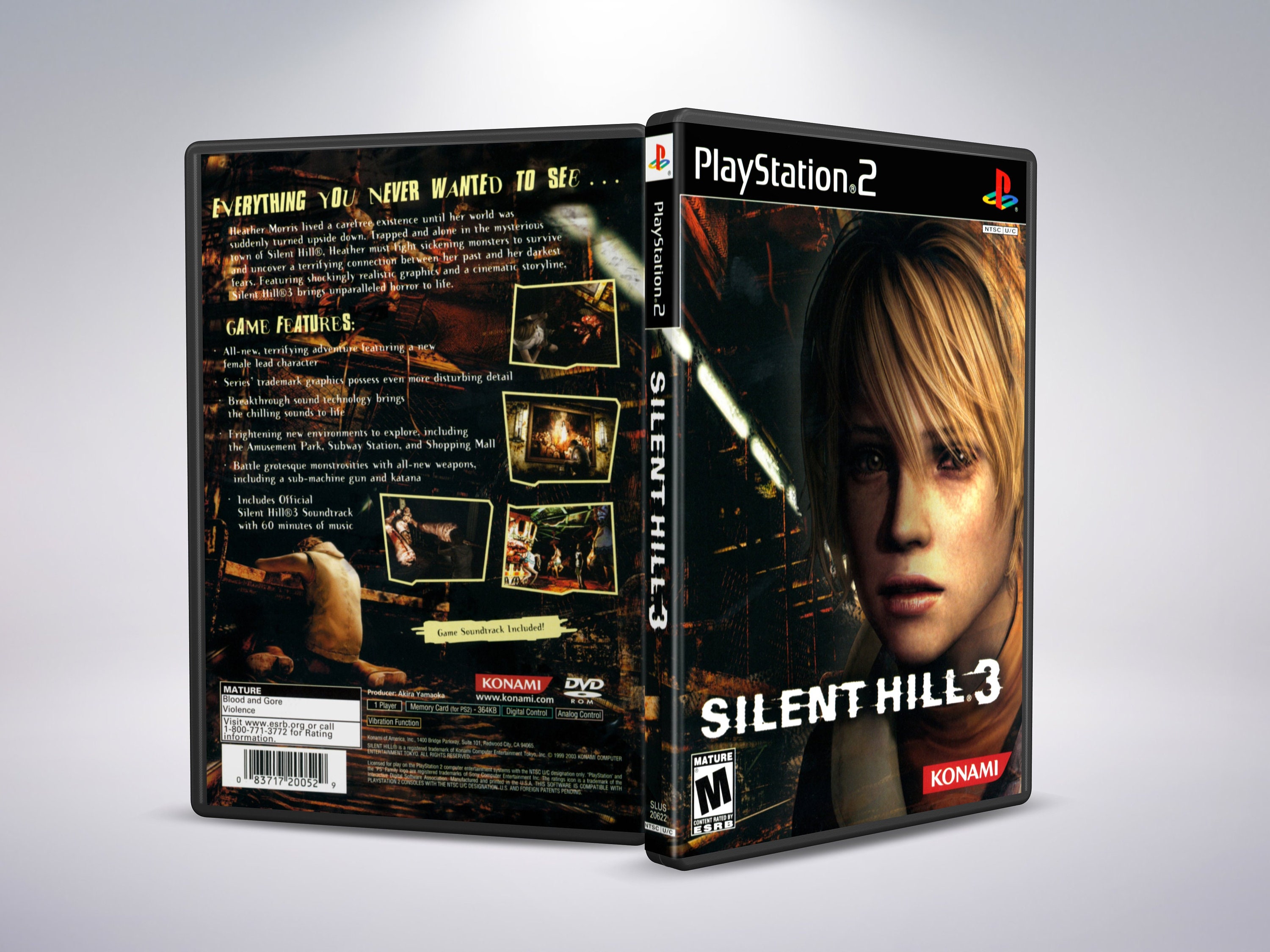 Silent Hill 3 Playstation 2 XBOX Premium POSTER MADE IN USA