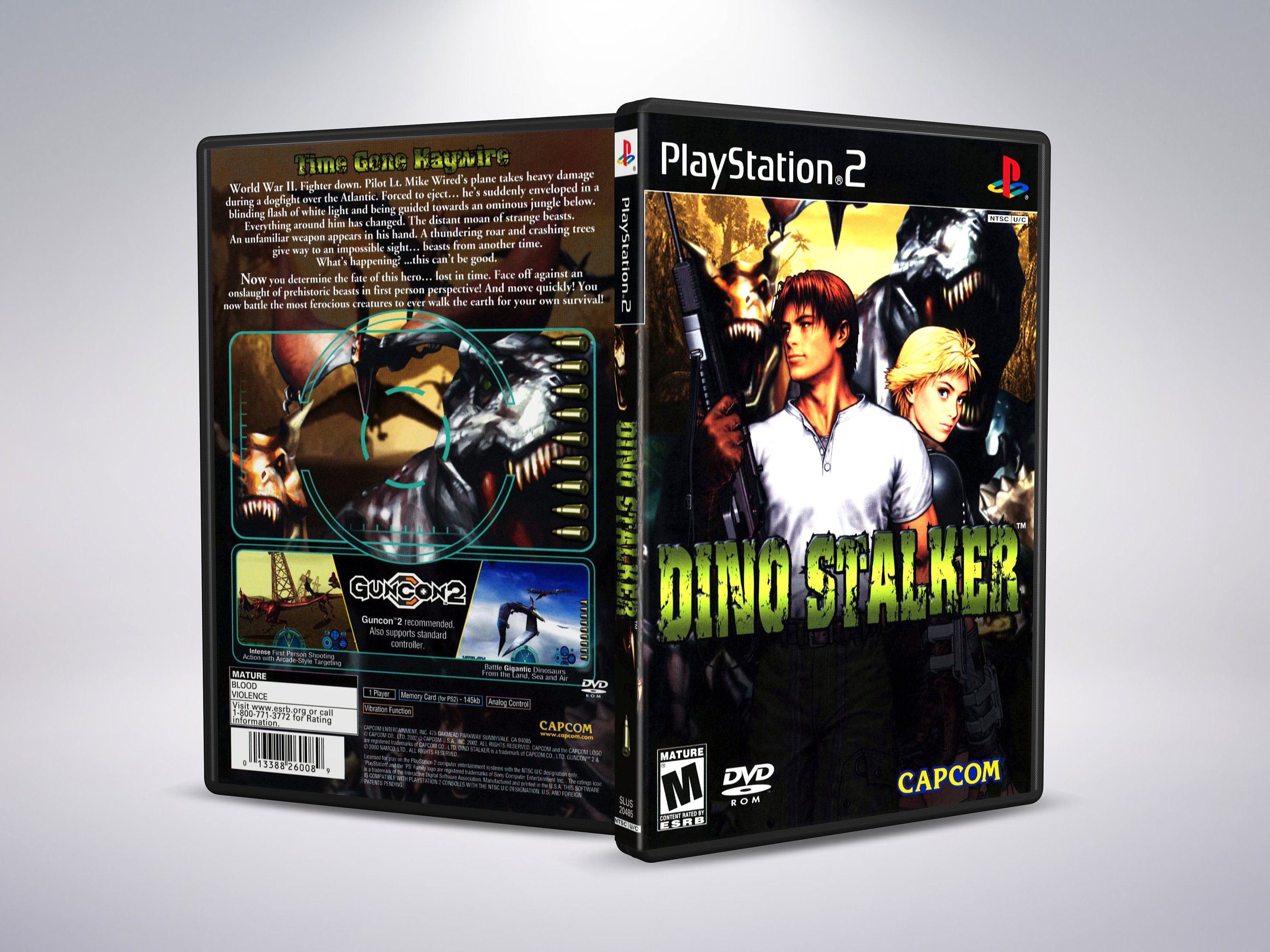 Sony Playstation 2 Custom Dino Stalker DVD Case & Artwork - Etsy Sony Playstation 2 Custom Dino Stalker DVD Case & Artwork - Etsy
