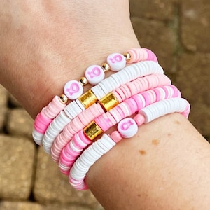 Breast Cancer Awareness Bracelet Set